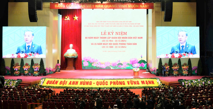 Toàn cảnh Lễ kỷ niệm.