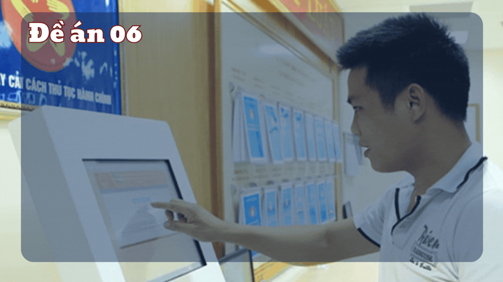 A person using a touch screenDescription automatically generated