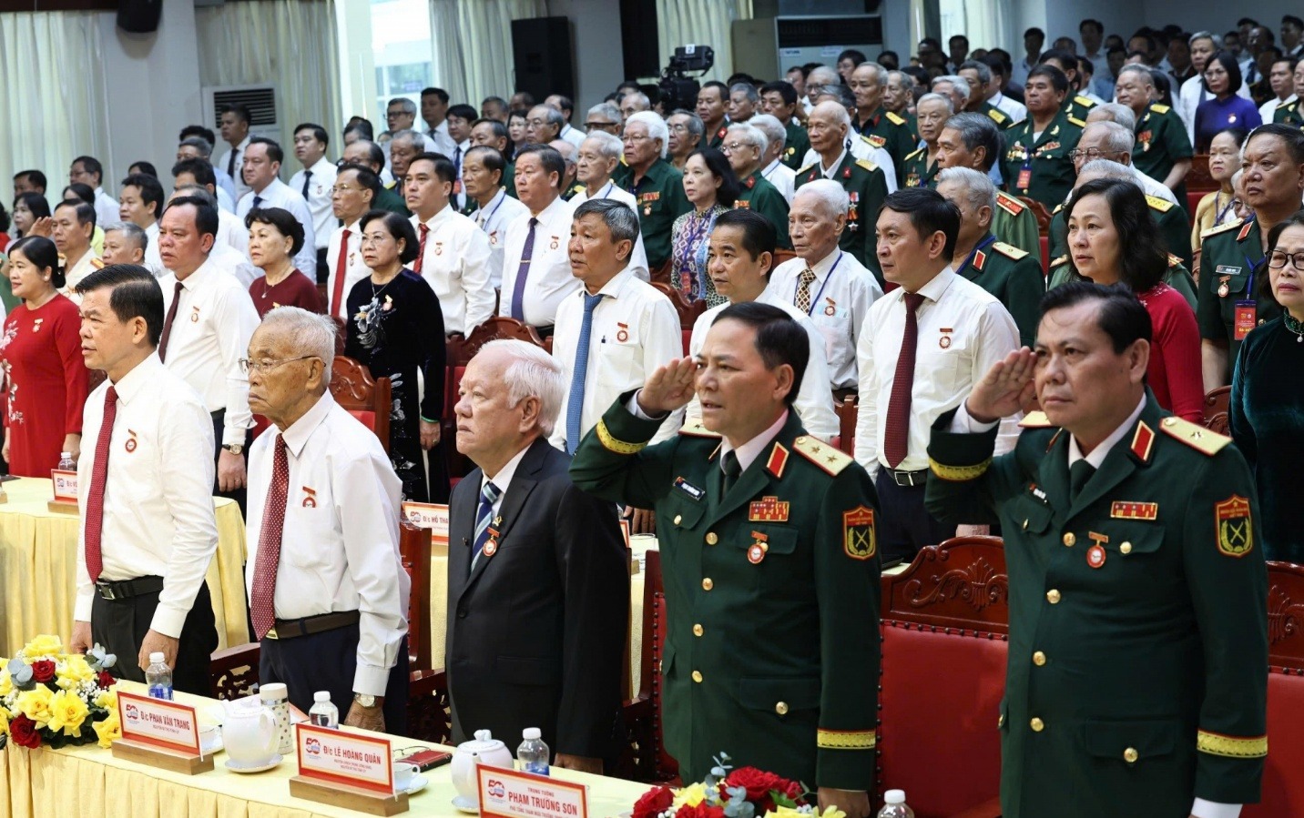 Lãnh đạo Trung ương, Quân khu 7, tỉnh Đồng Nai dự lễ